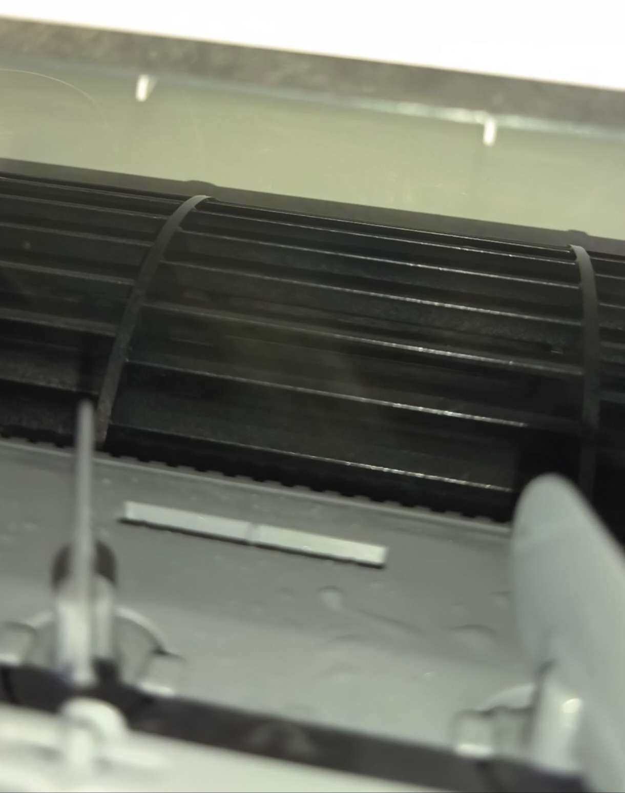 Turbine de climatisation propre après nettoyage Clim50